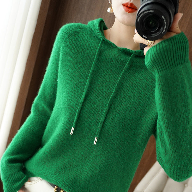 Evelyn - Comfortable Cashmere Hoodie