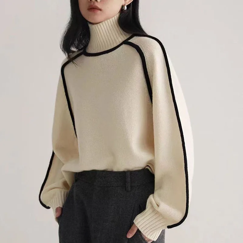 Lily | Roller Collar Pullover