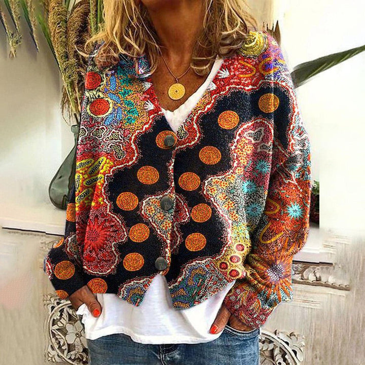 Saskia™ – Vibrant and Comfortable Knitted Sweater