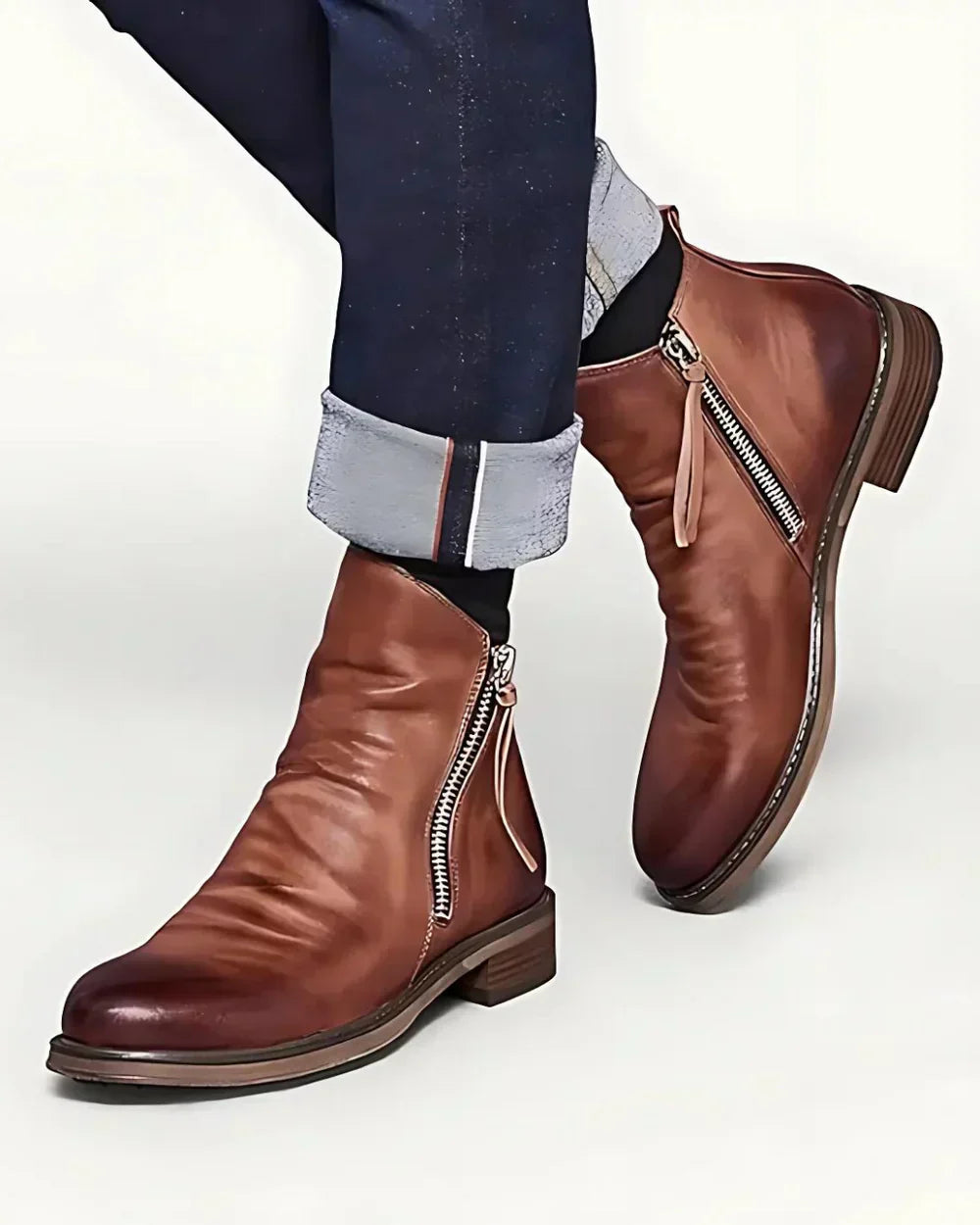 Carlton | Side Zip Ankle Boots