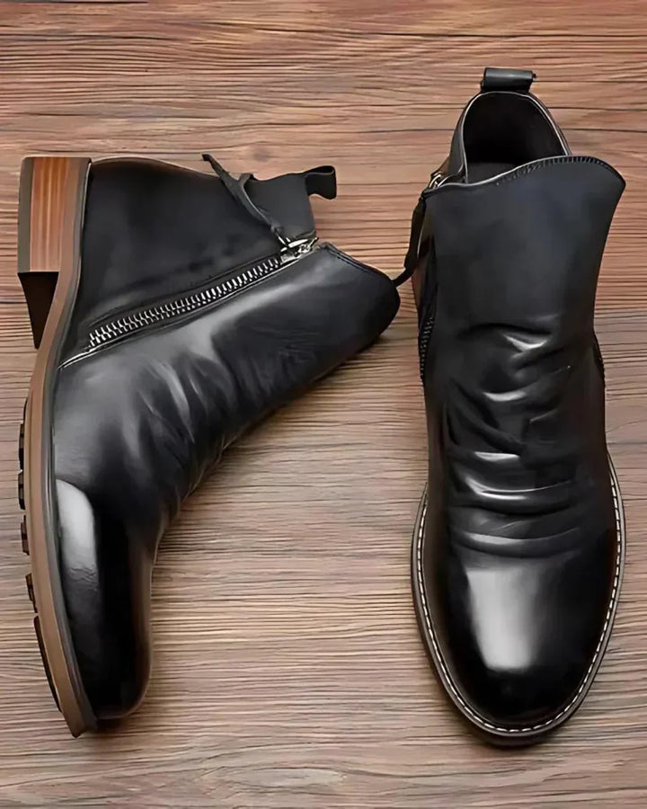 Carlton | Side Zip Ankle Boots