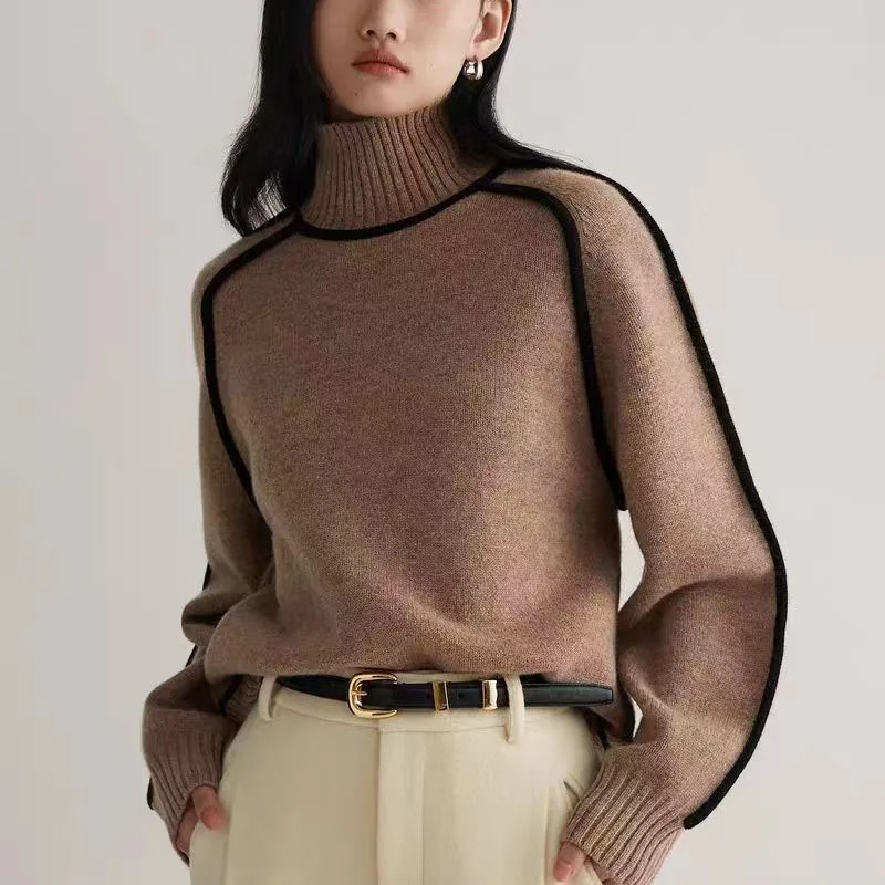 Lily | Roller Collar Pullover