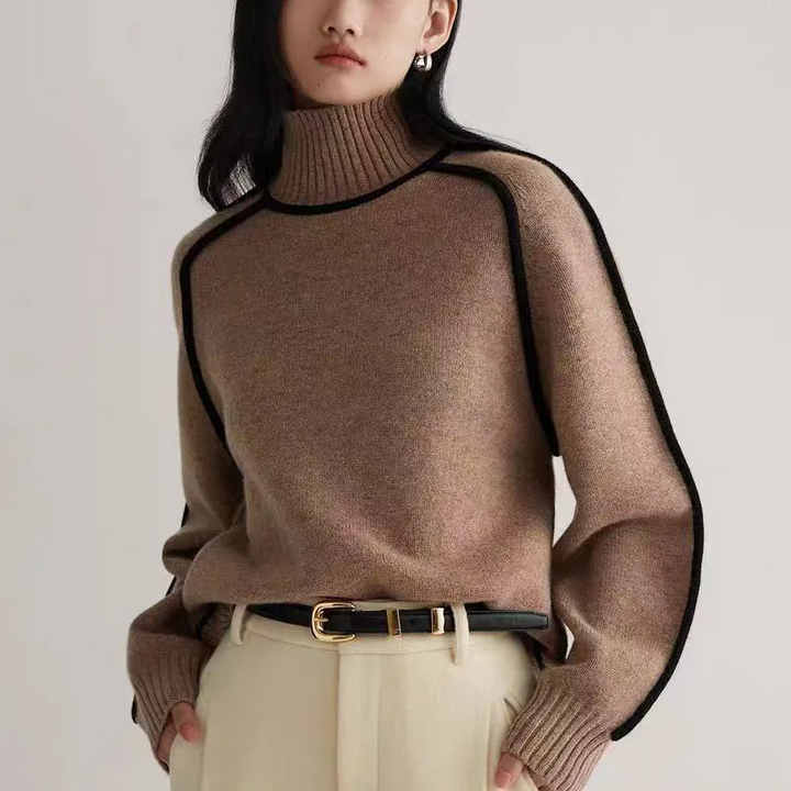 Lily | Roller Collar Pullover