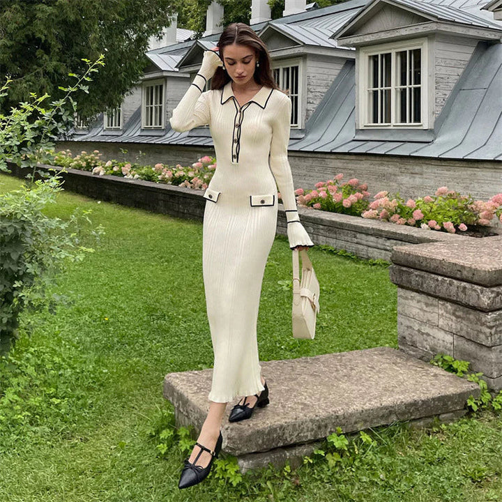 BEATRICE -  CHIC RUFFLE MAXI DRESS