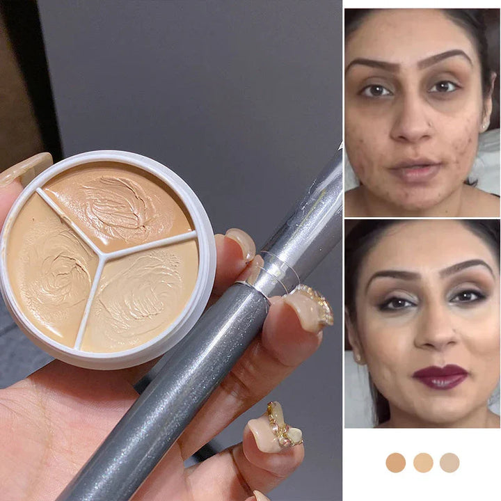 Multifunktionell concealer i tre färger - 1+1 Gratis