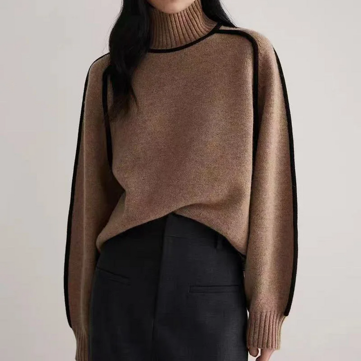 Lily | Roller Collar Pullover