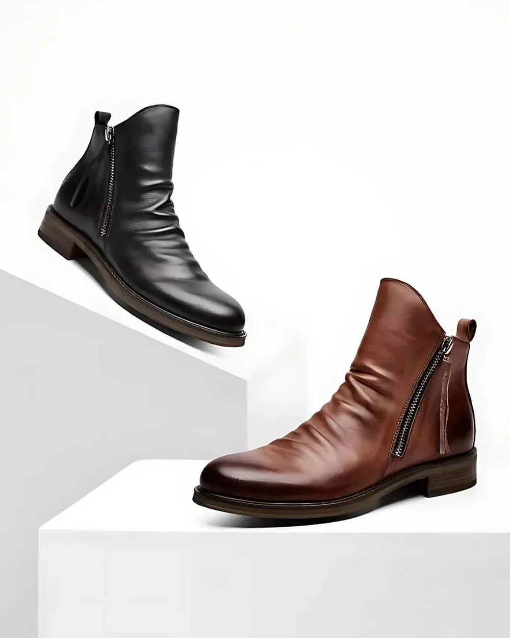 Carlton | Side Zip Ankle Boots