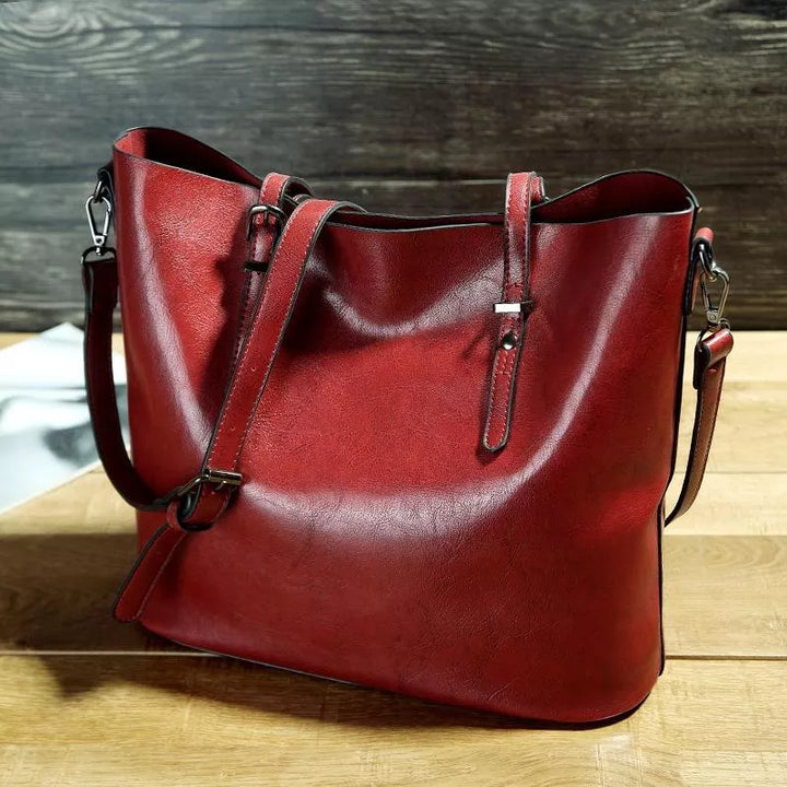 Nicole | Timeless Vintage Leather Shoulder Bag