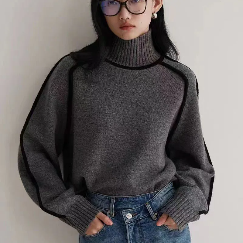 Lily | Roller Collar Pullover
