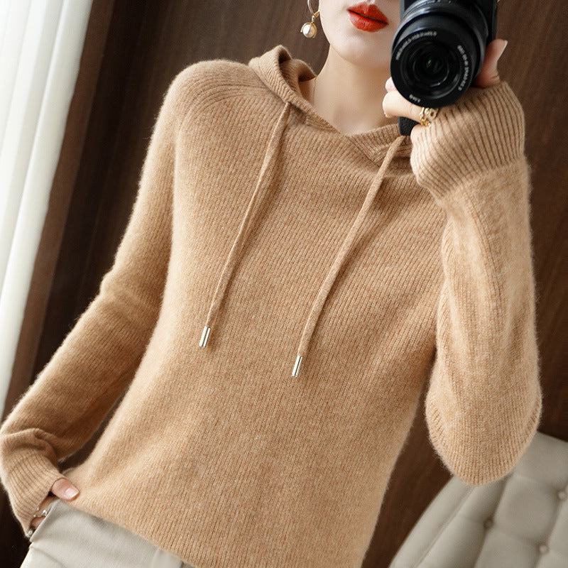 Evelyn - Comfortable Cashmere Hoodie