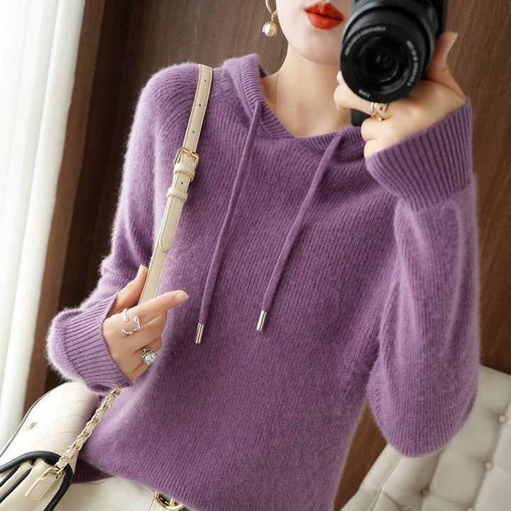Evelyn - Comfortable Cashmere Hoodie