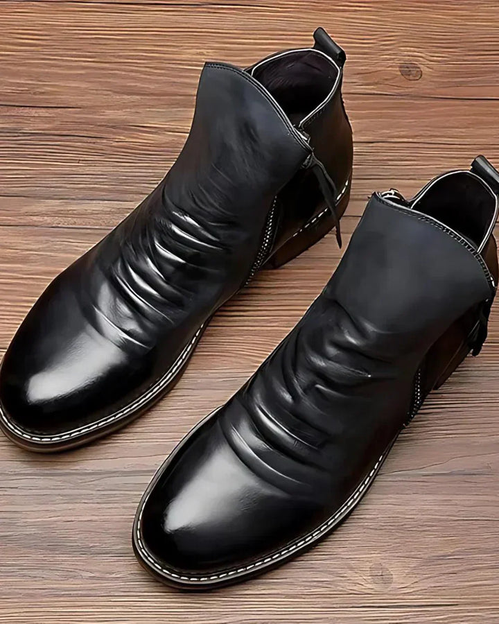 Carlton | Side Zip Ankle Boots