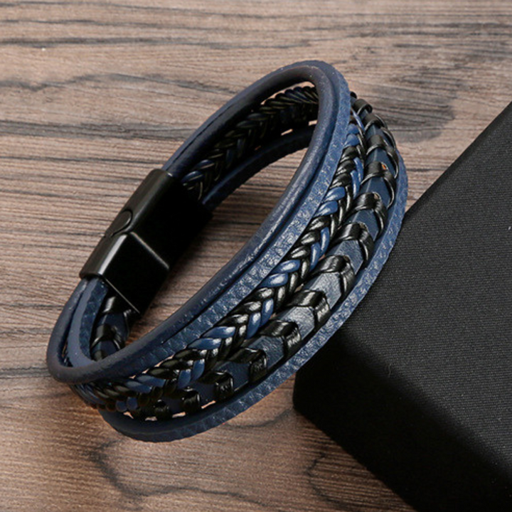 Leren herenarmband – stoer, stijlvol en tijdloos (1+1 Gratis)