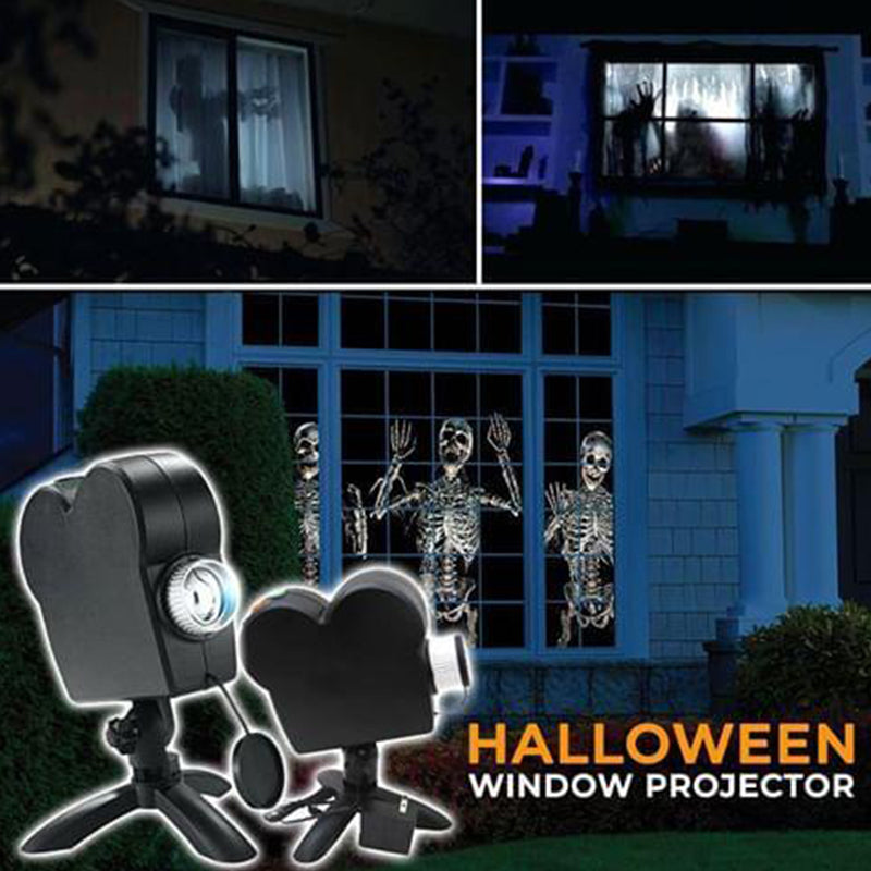 Halloween holographic projector - 2024 Deluxe Edition (Christmas videos included for FREE!)