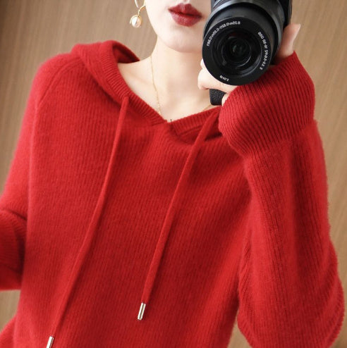Evelyn - Comfortable Cashmere Hoodie