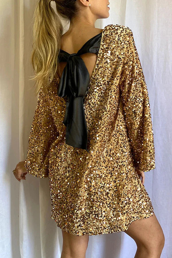 Aria Glitter Dress