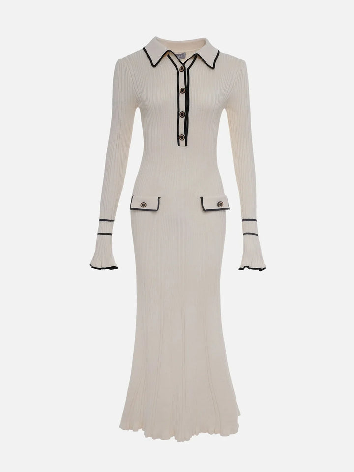 BEATRICE -  CHIC RUFFLE MAXI DRESS