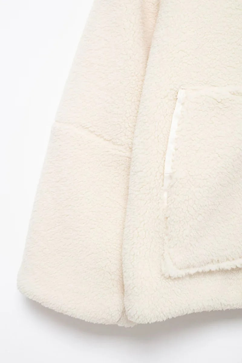 Teddy | Oversized warm fleece jacket