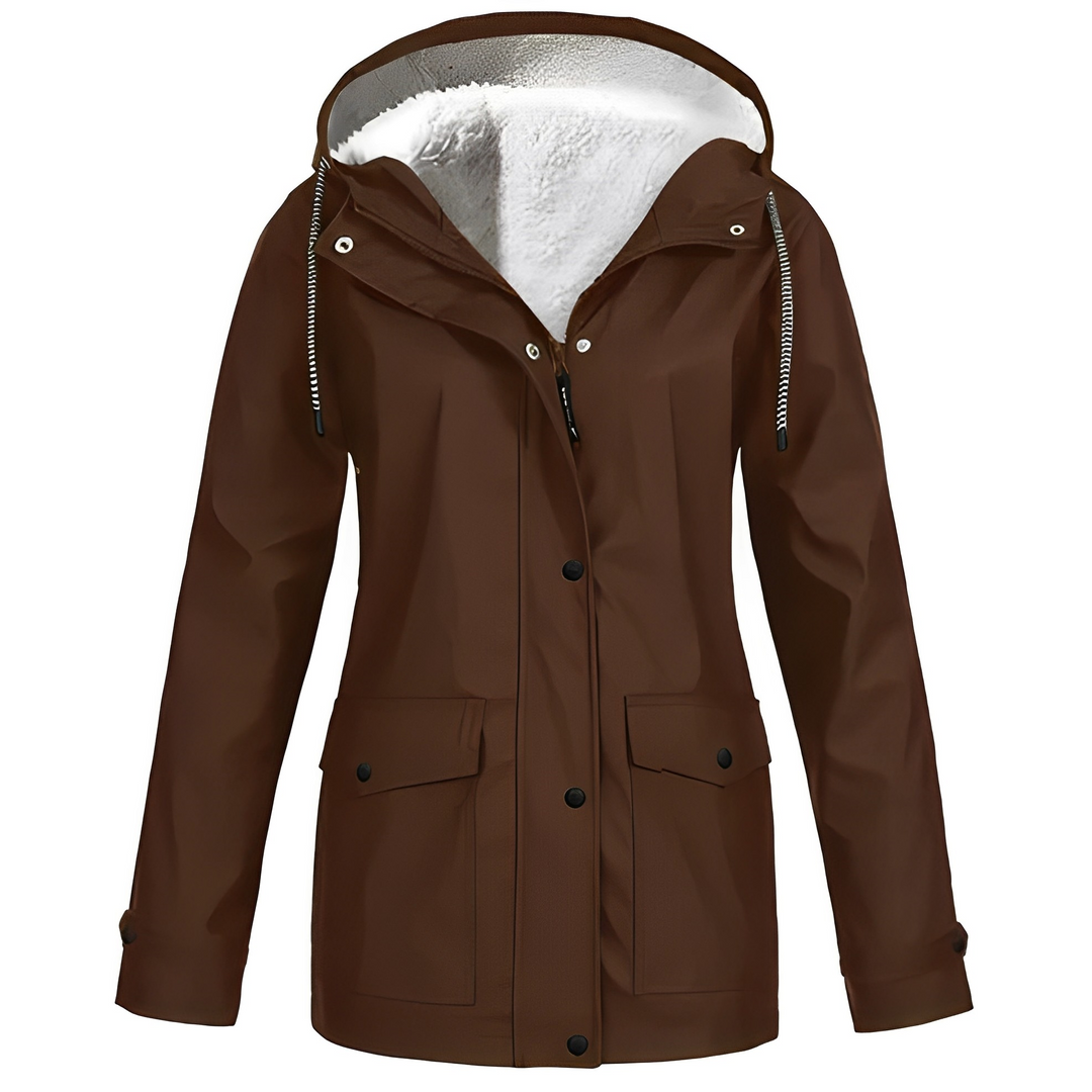 Olivia – Fleece-lined coat