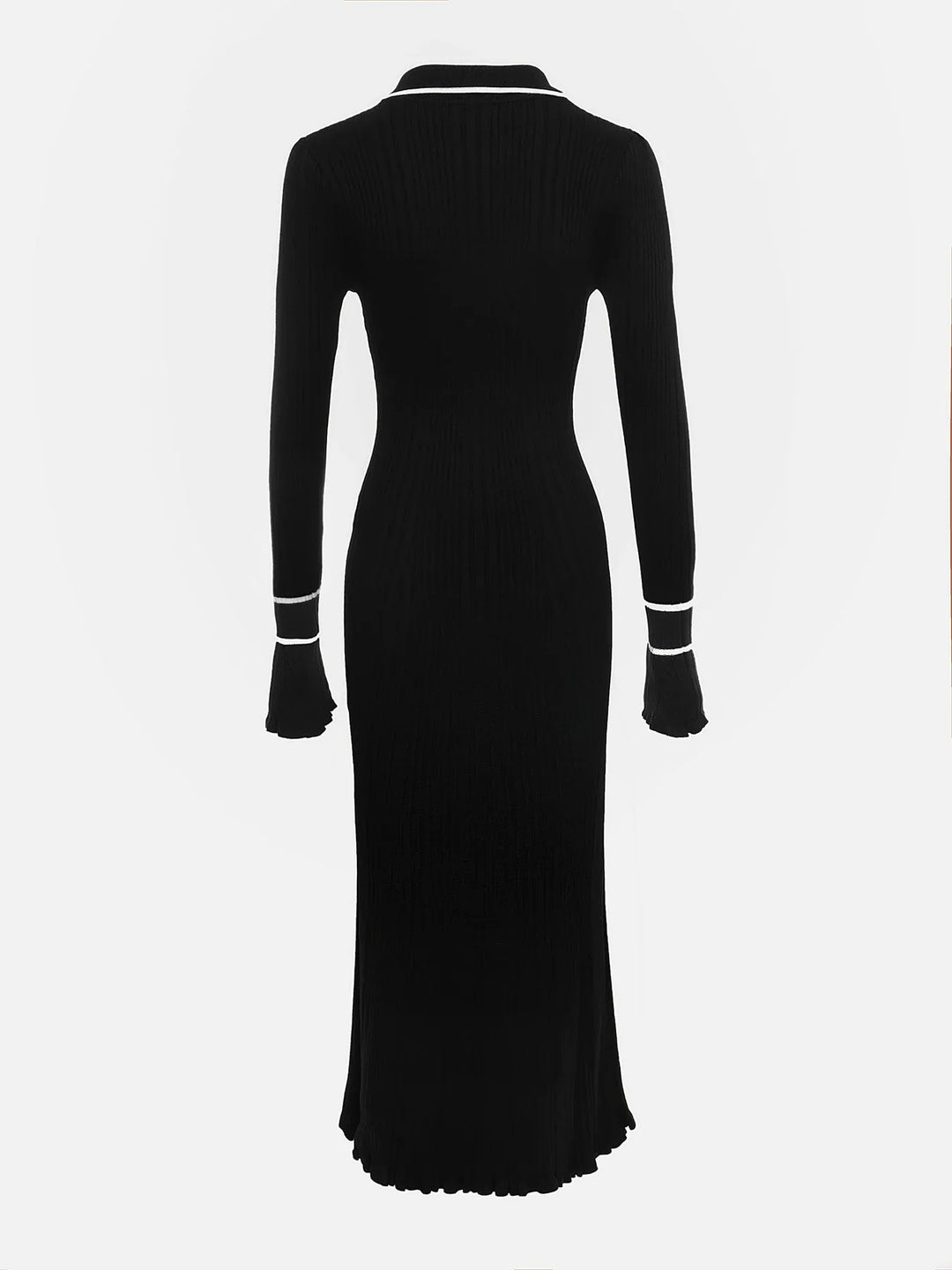 BEATRICE -  CHIC RUFFLE MAXI DRESS