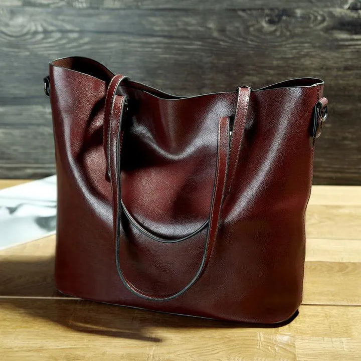 Nicole | Timeless Vintage Leather Shoulder Bag