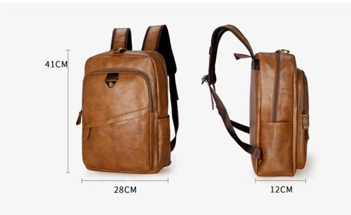 Luca | Men's Leather Backpack – Ideal for the Office
