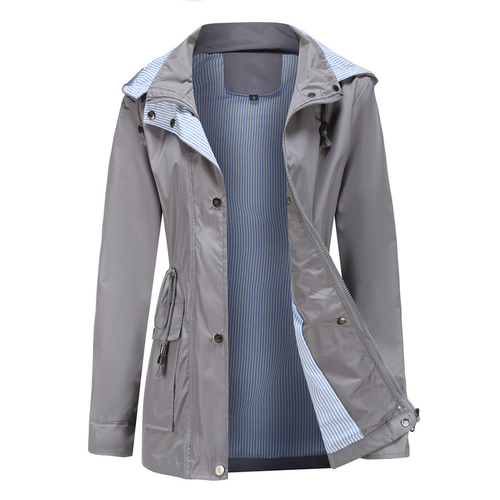 Maisie - Detachable Hood Windbreaker -