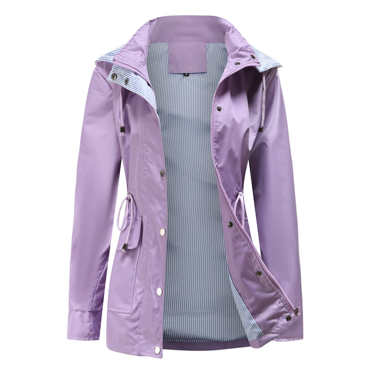 Maisie - Detachable Hood Windbreaker -