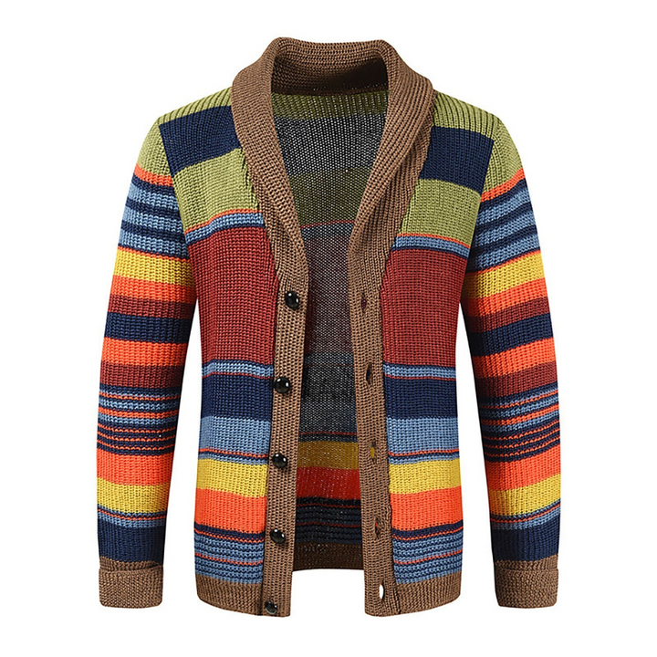 Garrit - Colorful Cardigan for Men