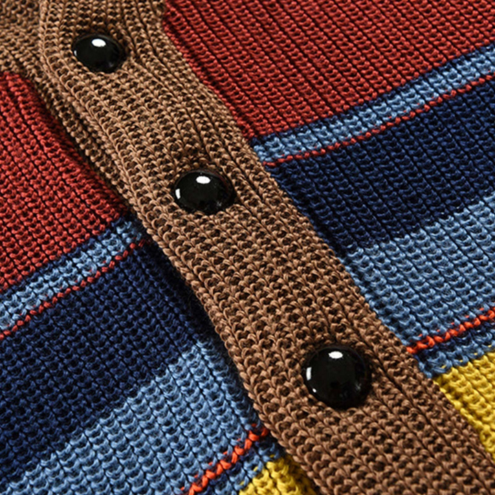 Garrit - Colorful Cardigan for Men