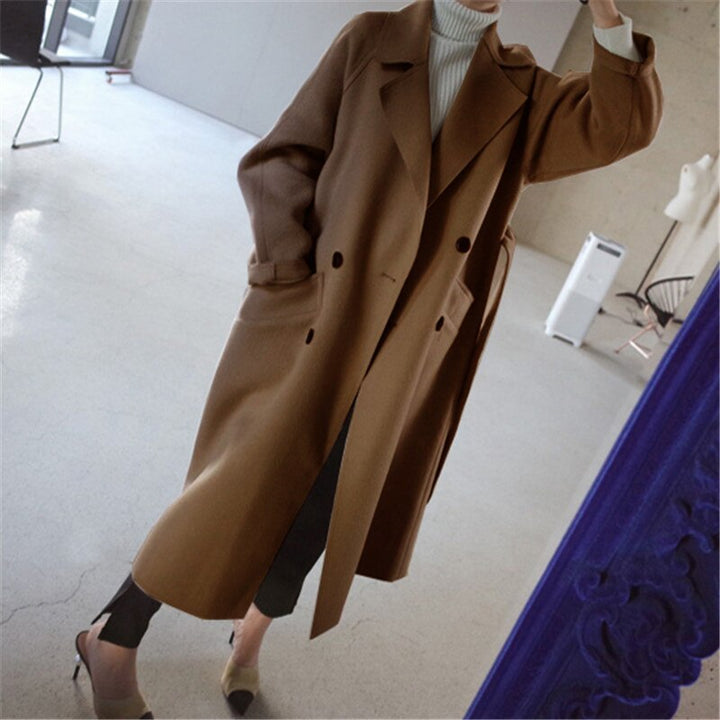 Olivia - Wool trench coat for women