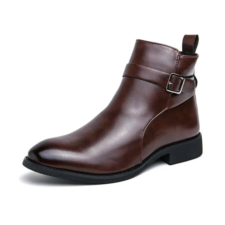 Steve | Leather Chelsea Boots