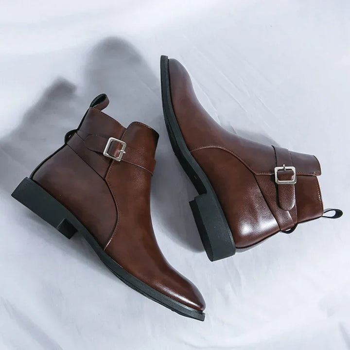 Steve | Leather Chelsea Boots