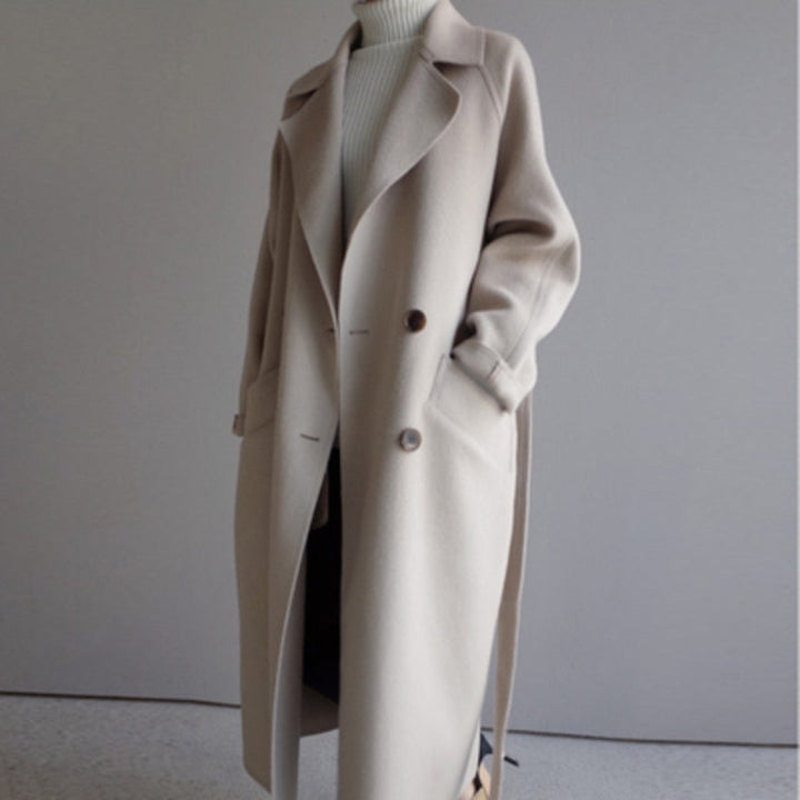 Olivia - Wool trench coat for women