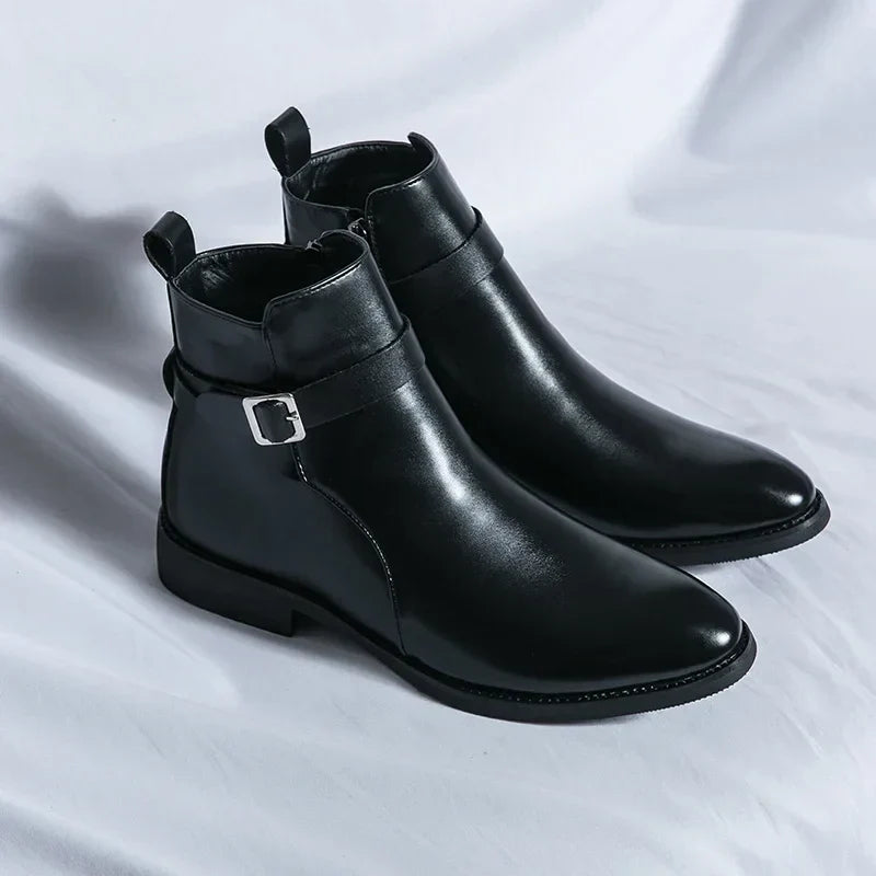 Steve | Leather Chelsea Boots
