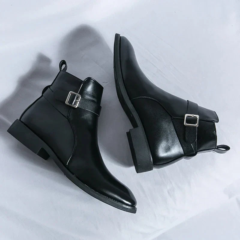 Steve | Leather Chelsea Boots
