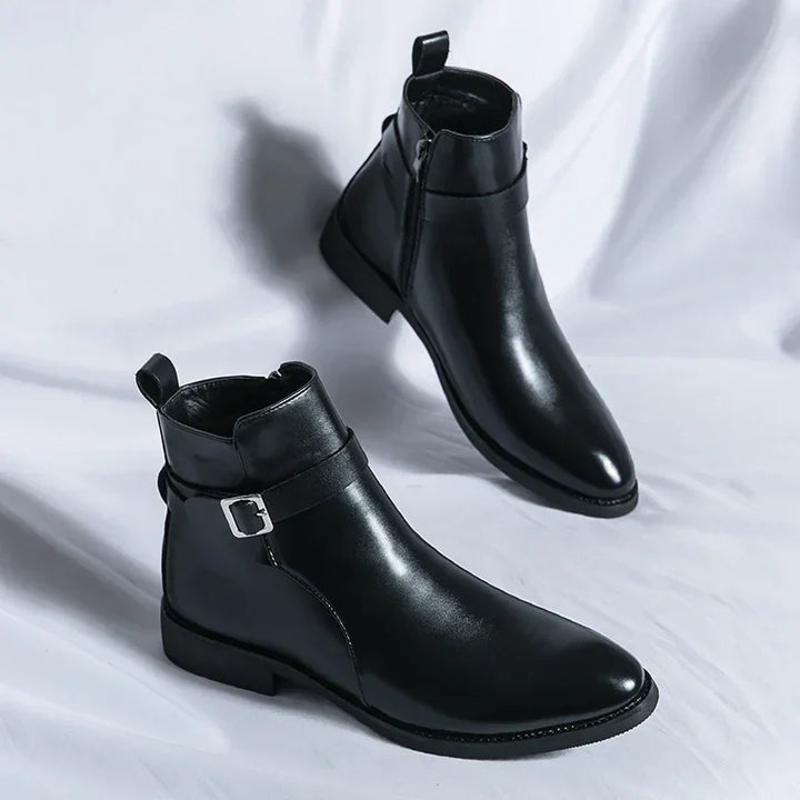 Steve | Leather Chelsea Boots