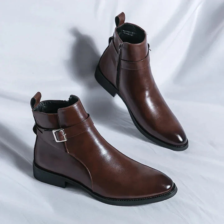 Steve | Leather Chelsea Boots