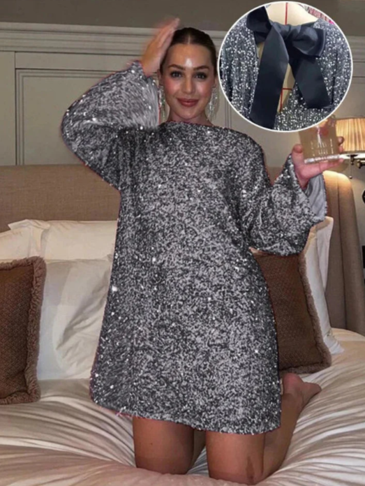 Aria Glitter Dress