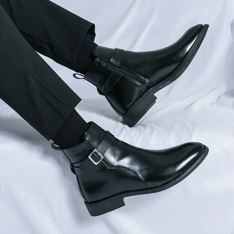 Steve | Leather Chelsea Boots