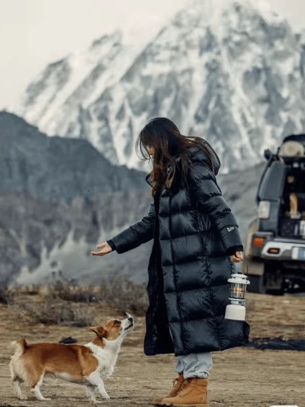Olivia - Long Winter Down Coat for Women