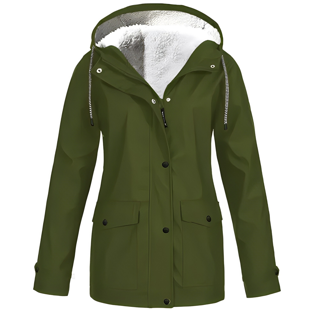 Olivia – Fleece-lined coat