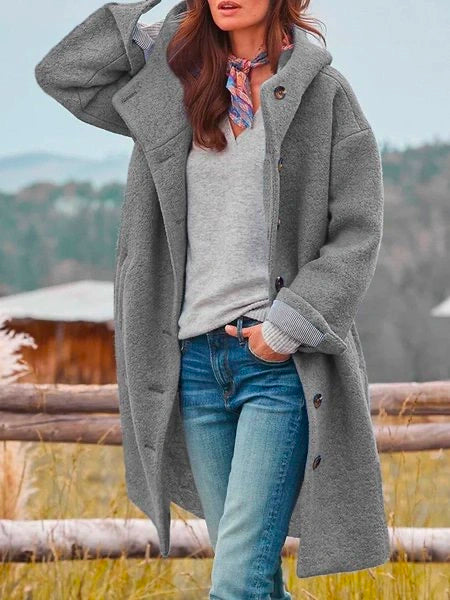 Lily - hooded coat
