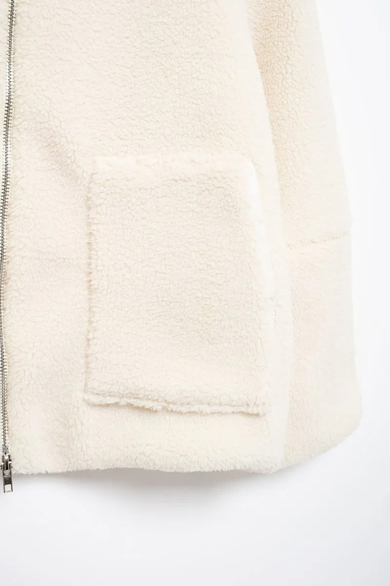 Teddy | Oversized warm fleece jacket