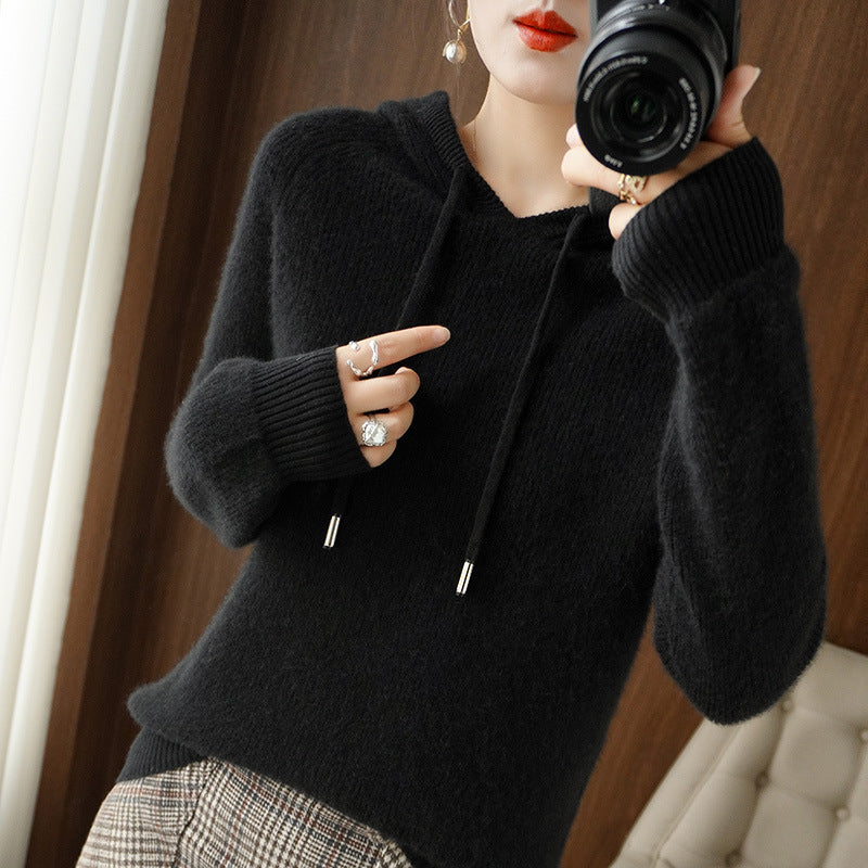 Evelyn - Comfortable Cashmere Hoodie