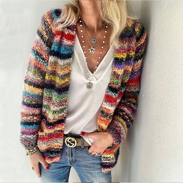 Vivienne Striped Cardigan