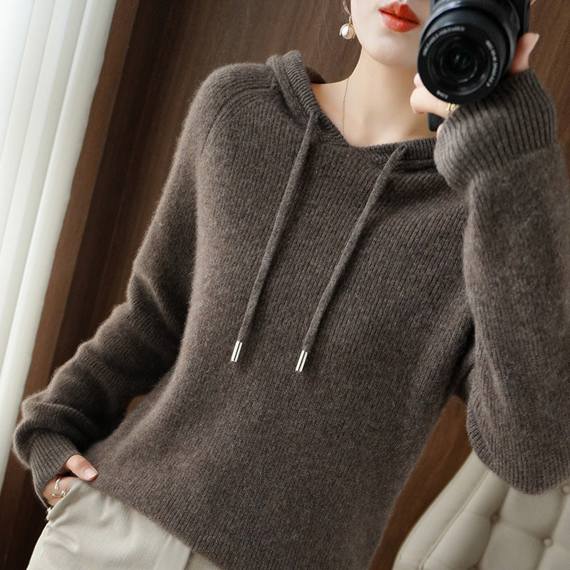 Evelyn - Comfortable Cashmere Hoodie