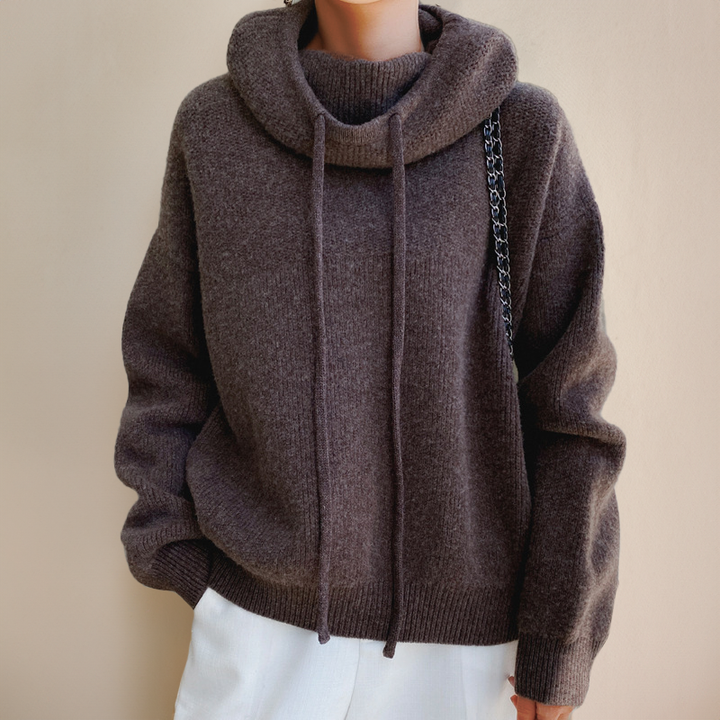 MELISSA : Knitted hoodie