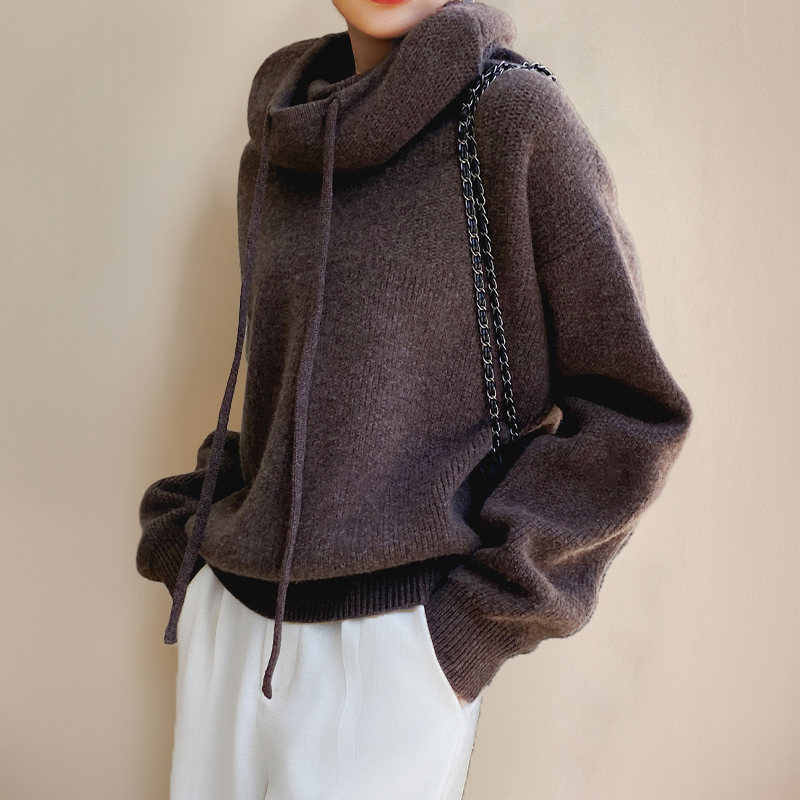 MELISSA : Knitted hoodie