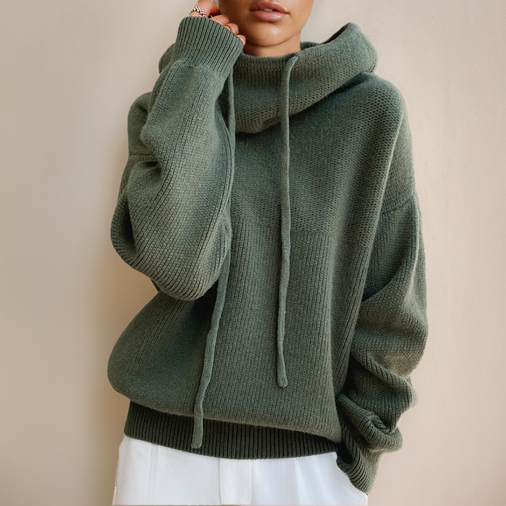 MELISSA : Knitted hoodie
